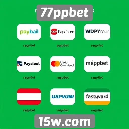 Comparativo de métodos de pagamento no 77ppbet